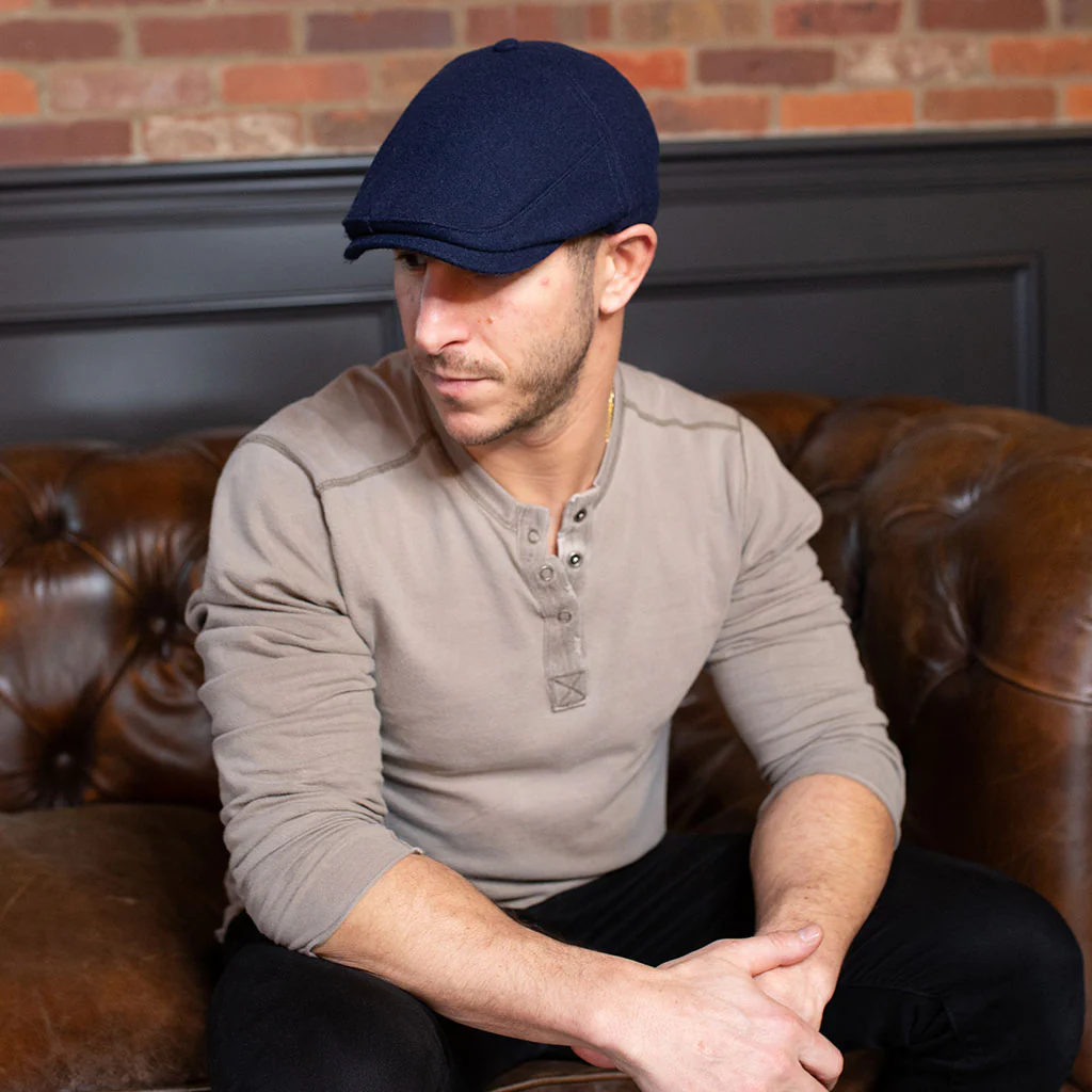The Solid 5-Panel Boston Scally Cap - Charlestown Blue - Image 2