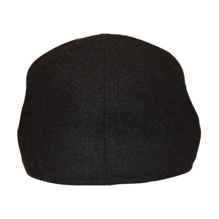 The Kenmore Boston Scally Cap - Coolidge Black & Black Brim - Image 5