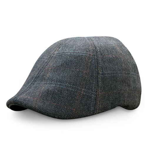 The Bourbon Boston Scally Cap - Smoke & Peat Plaid - Image 4