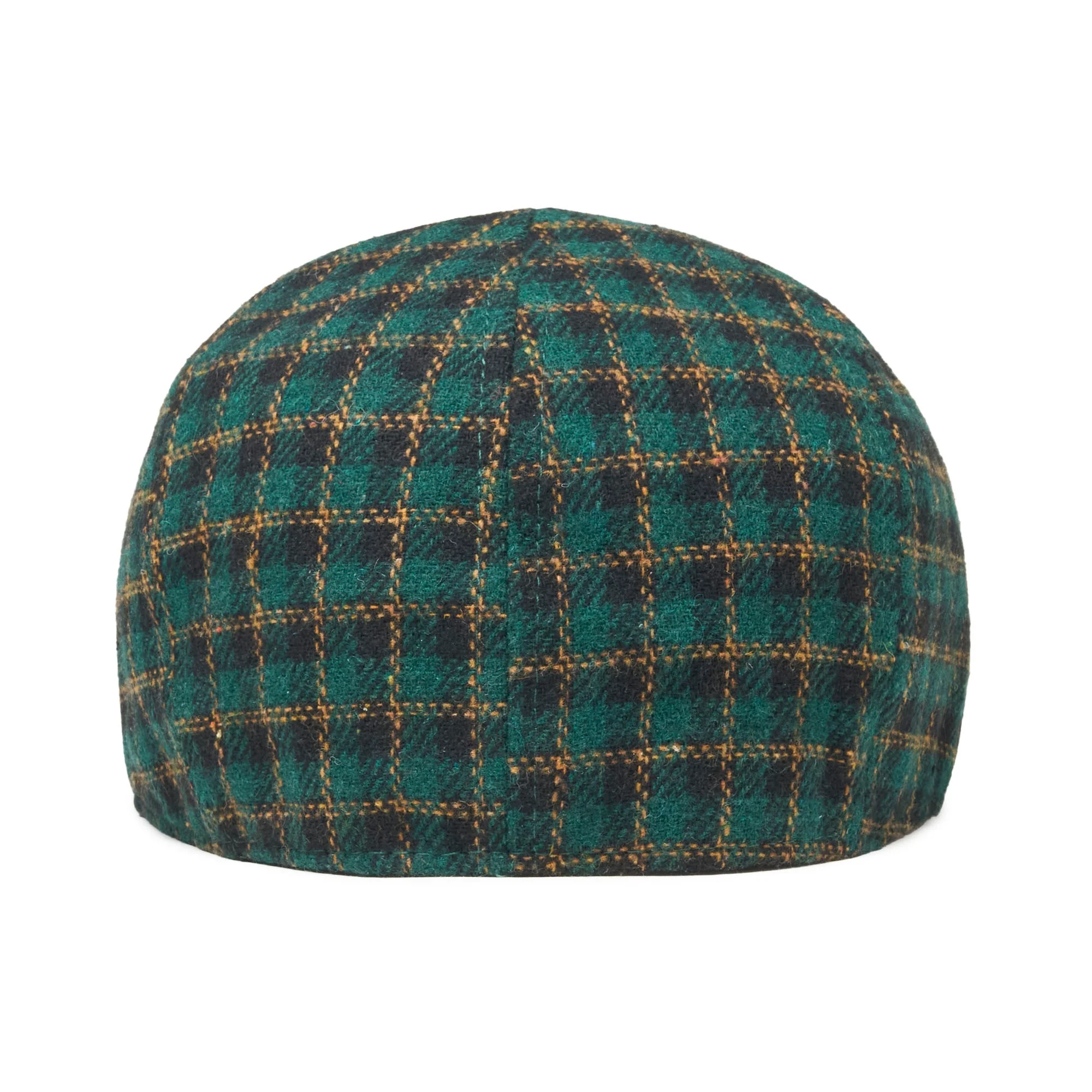 The Cloverland Boston Scally Cap - Clover Green Plaid - Image 6