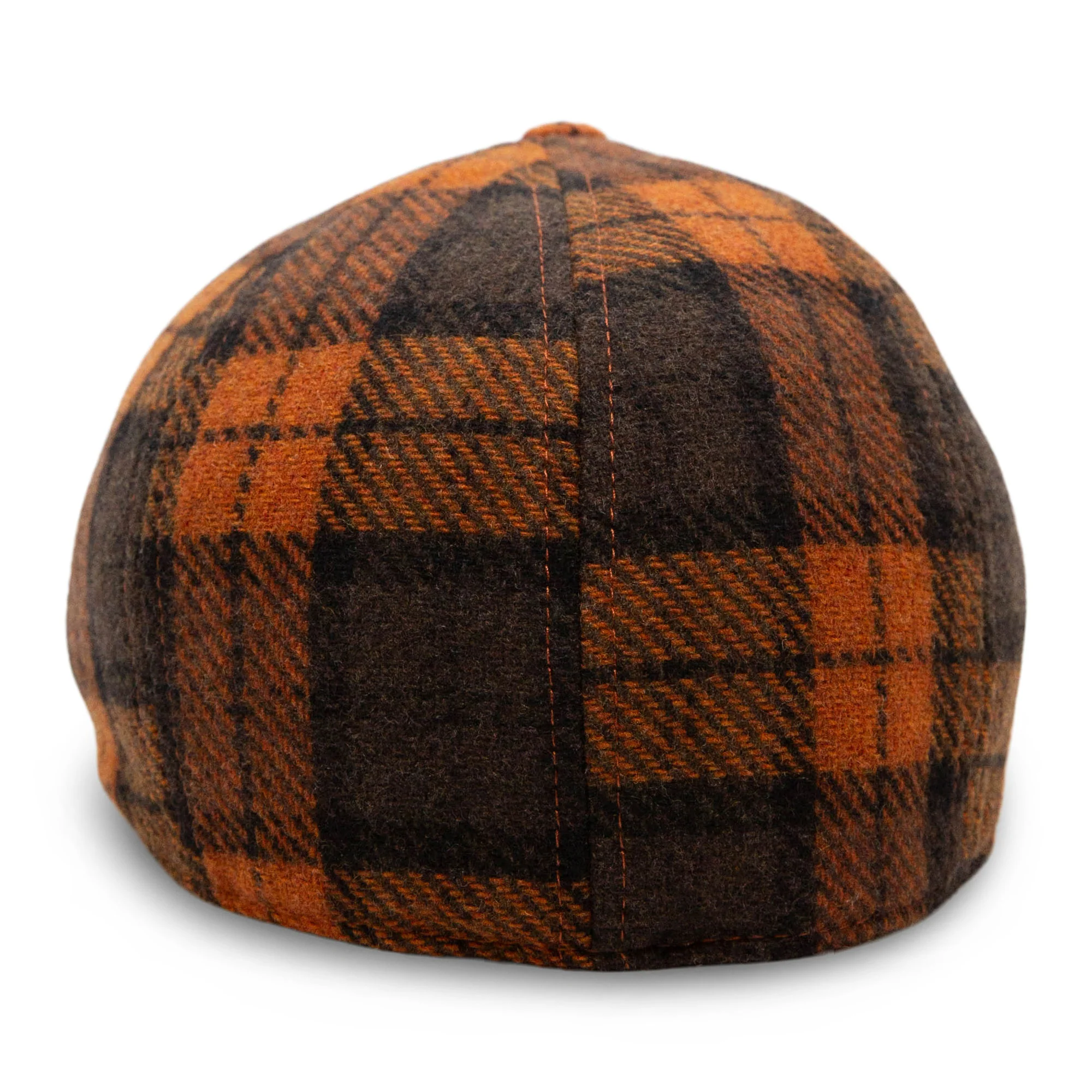 The Jack-O’-Rose Boston Scally Cap - Orange Plaid - Image 7