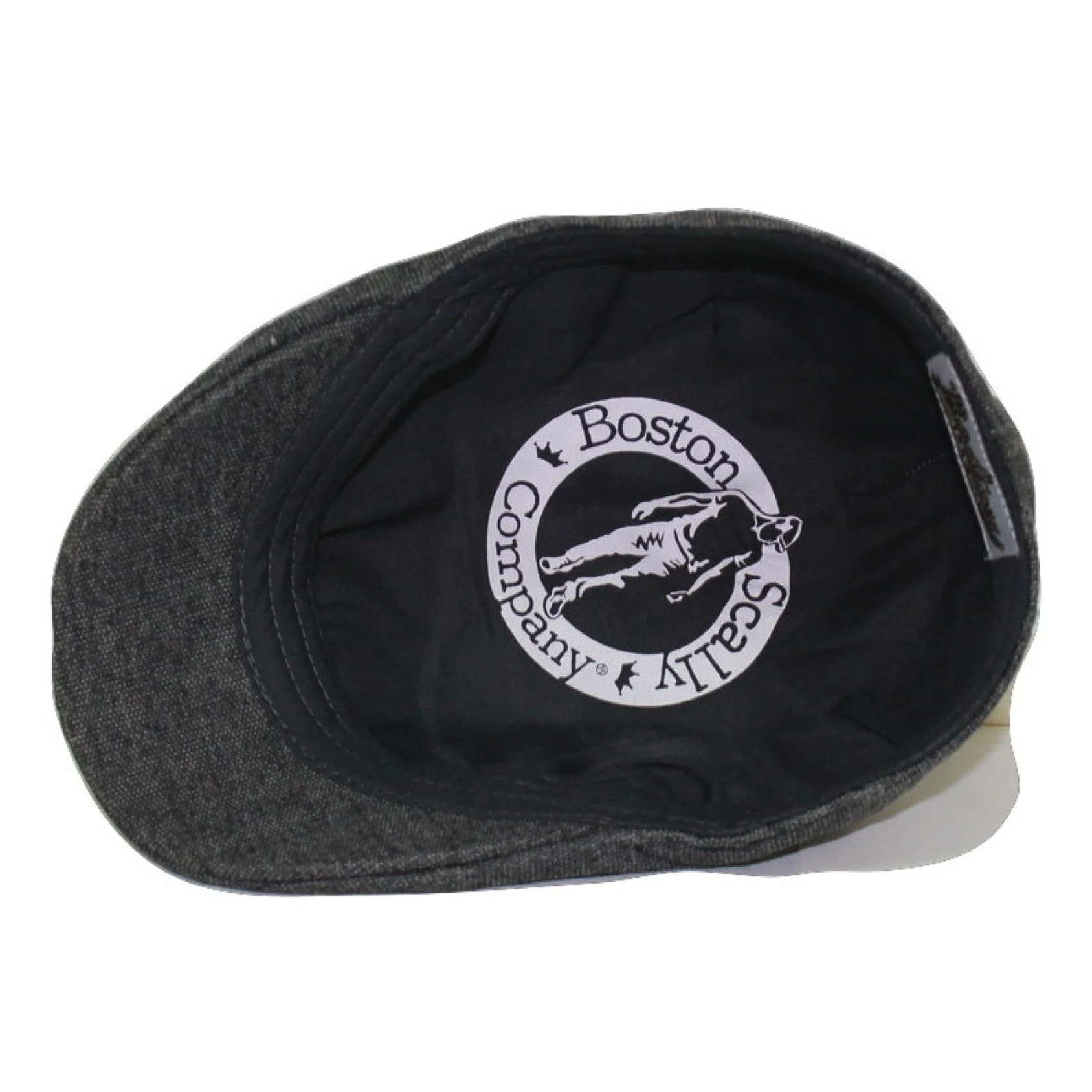 The Scrapper Boston Scally Cap - Charcoal - Image 3