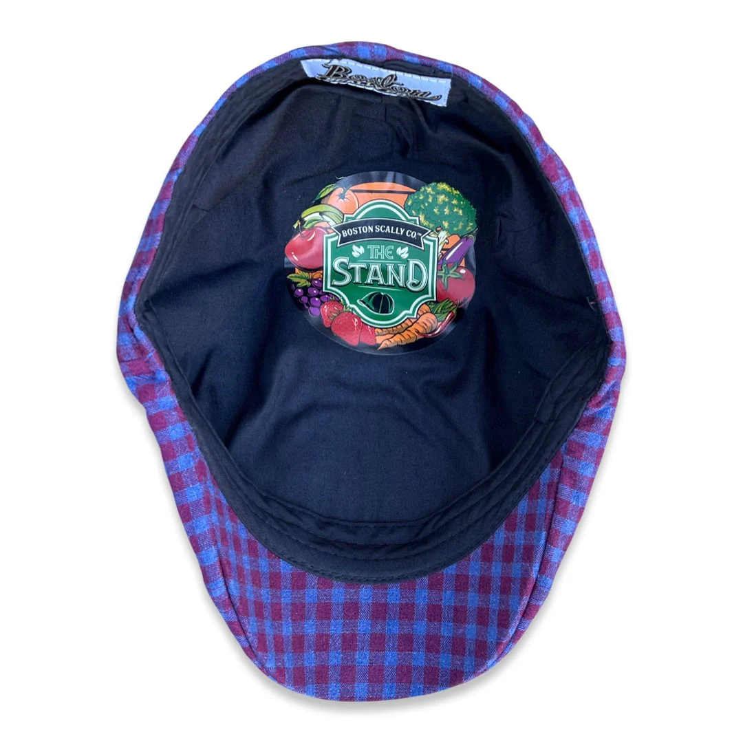 The Stand Boston Scally Cap - Wild Berry Plaid - Image 2