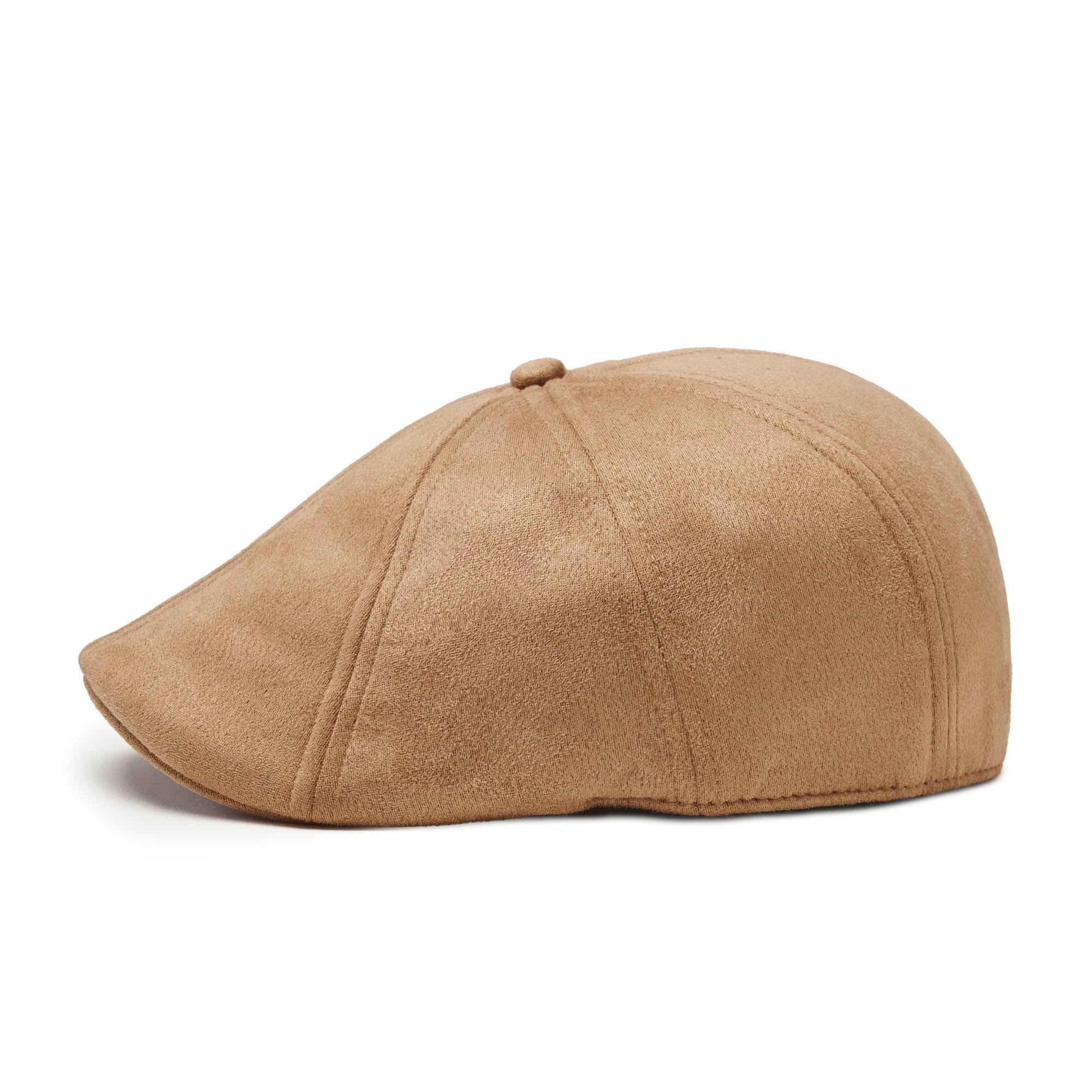 The Suede Peaky Boston Scally Cap - Tan - Image 8