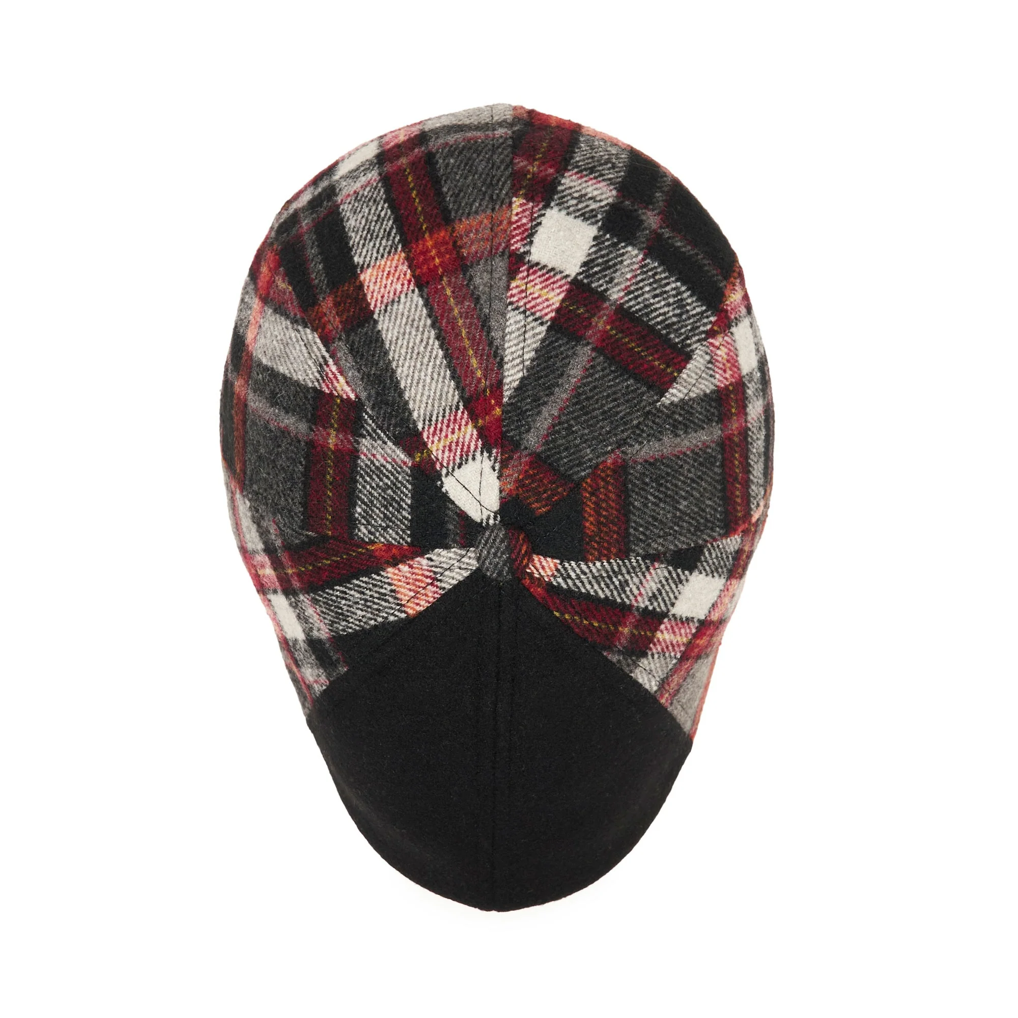 The Vampire Head Boston Scally Cap - Blood Moon Plaid - Image 7