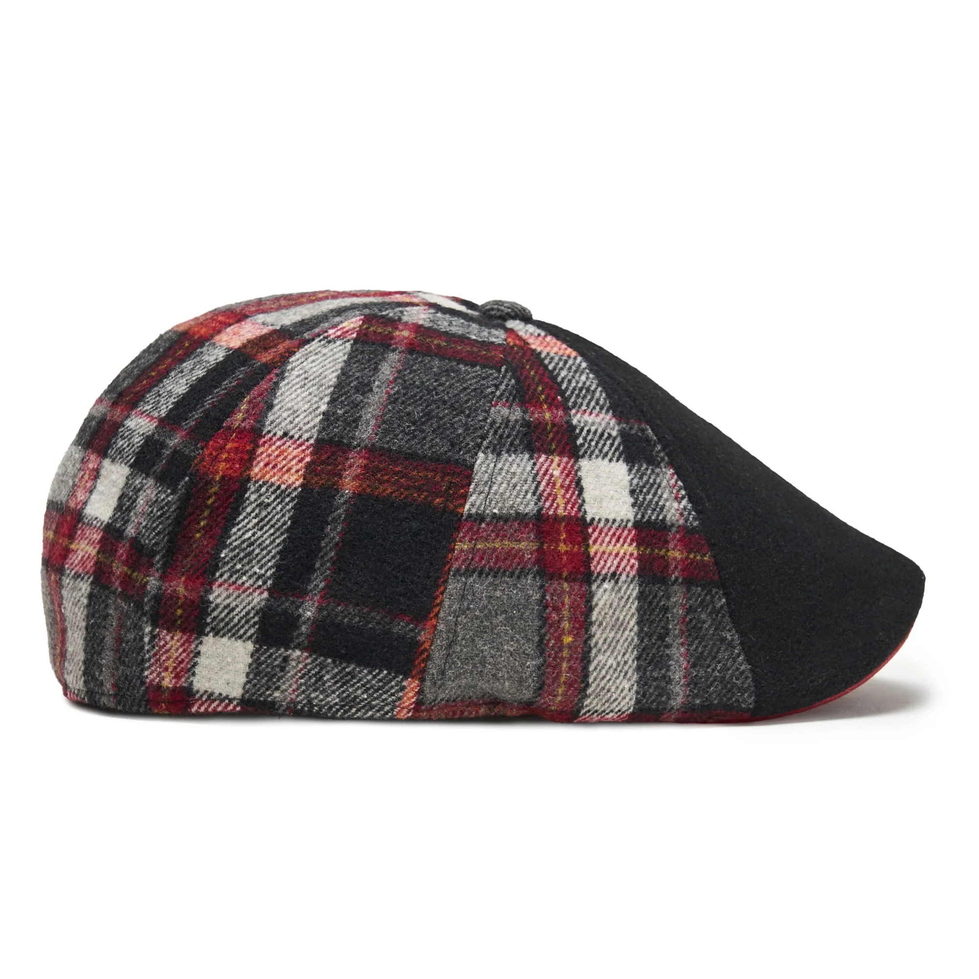 The Vampire Head Boston Scally Cap - Blood Moon Plaid - Image 9