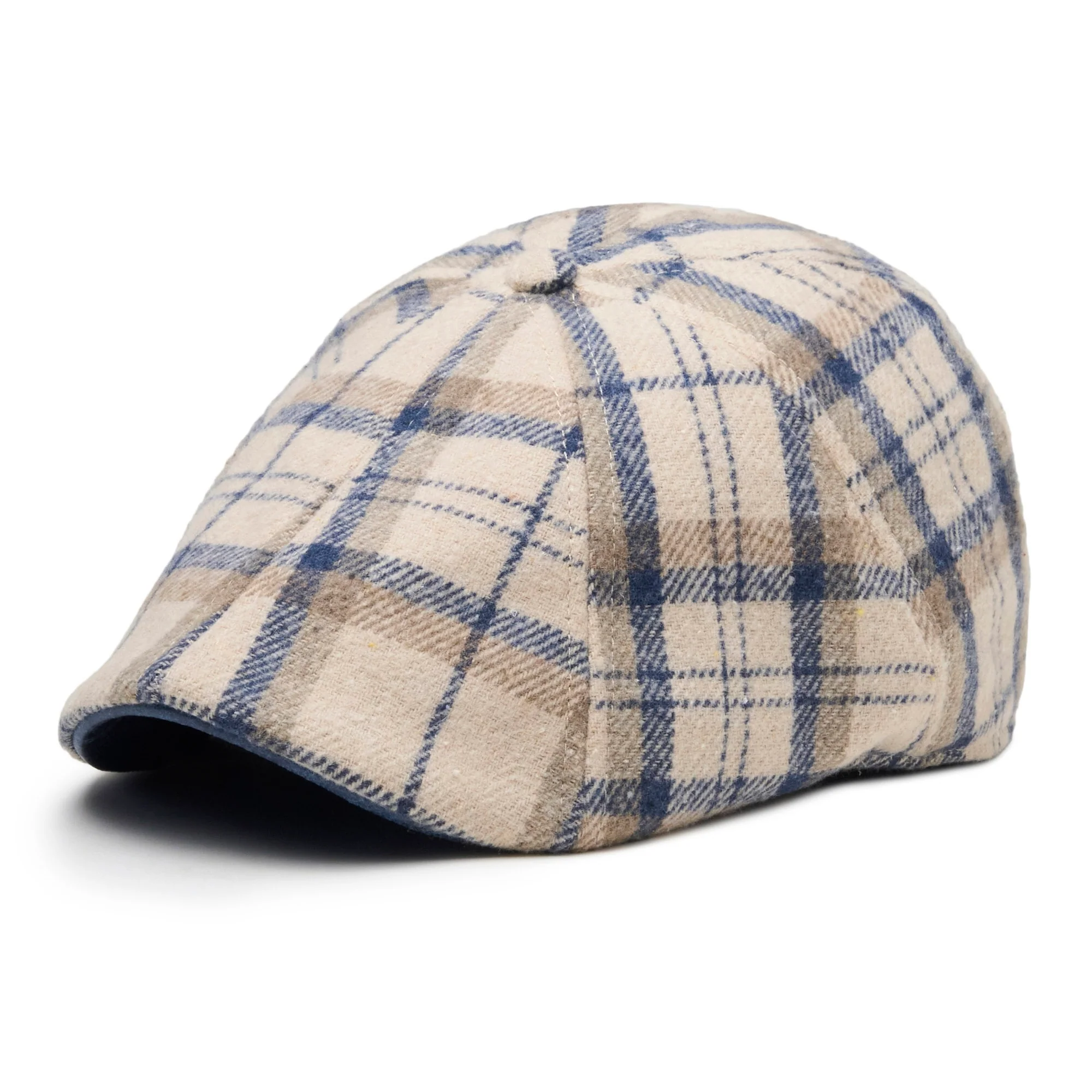 The Winter Rose Boston Scally Cap - Frozen Plaid - Image 3