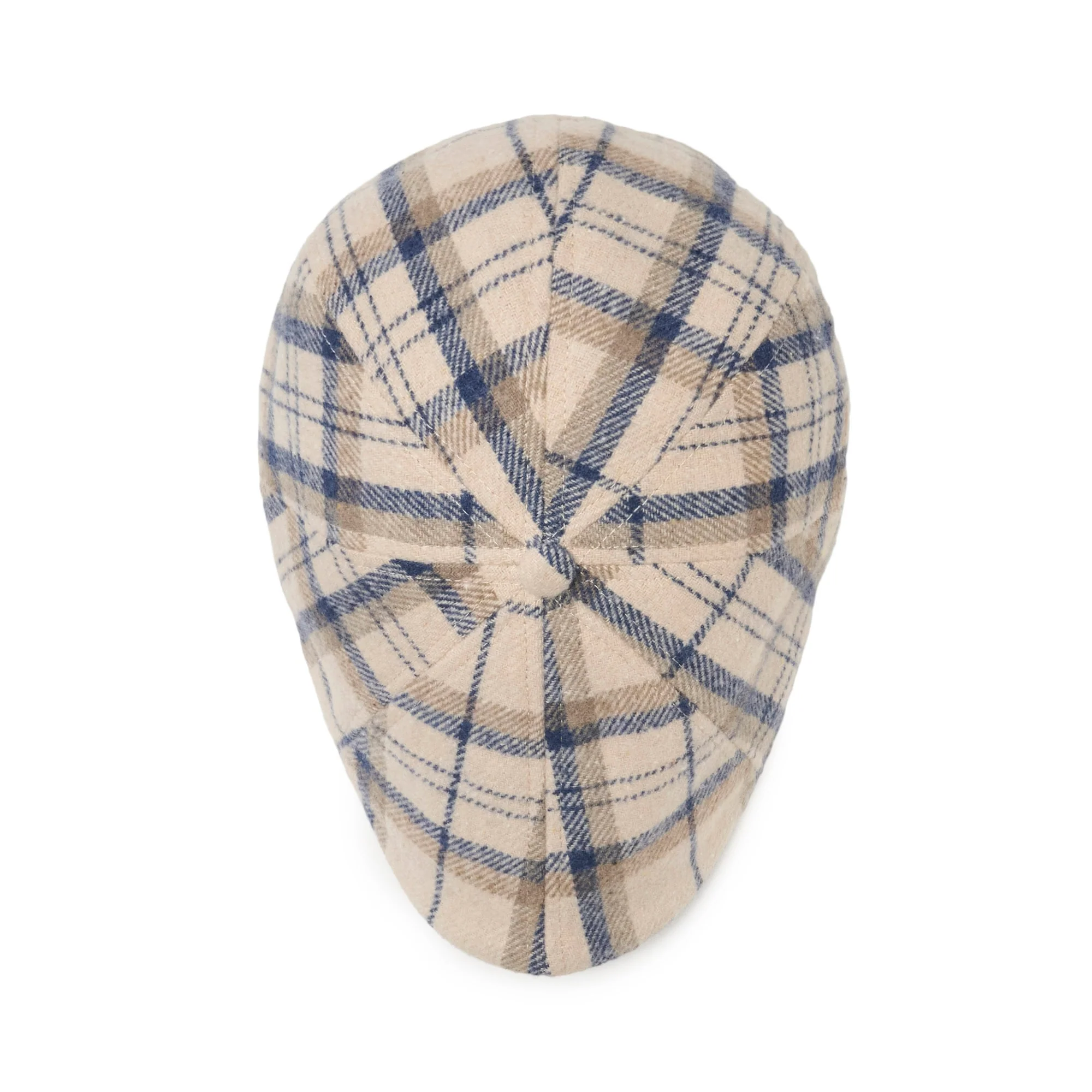 The Winter Rose Boston Scally Cap - Frozen Plaid - Image 6